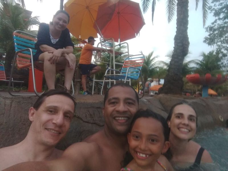Piscina das Pedras com amigos