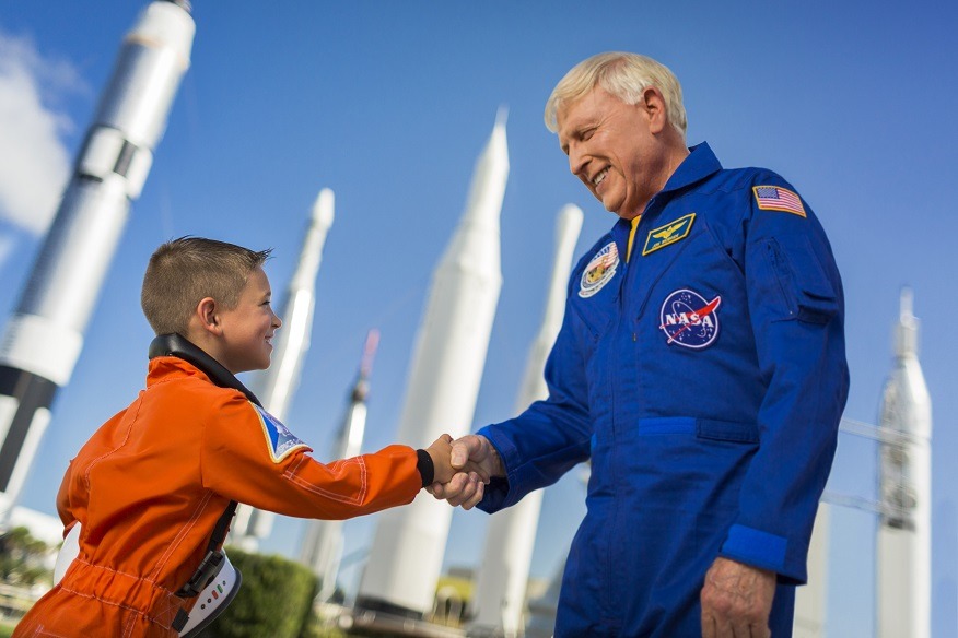Encontro com astronautas