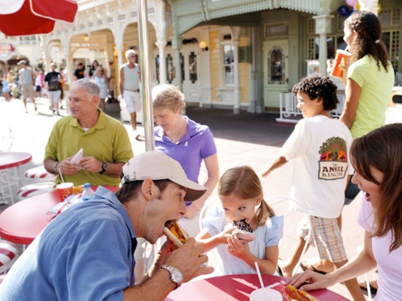 Cachorro-quente na Disney