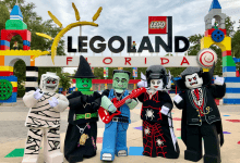 Foto de Halloween no Legoland Florida