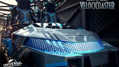 Foto de Universal revela carrinho da montanha-russa Velocicoaster