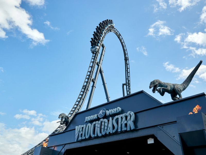 Jurassic World Velocicoaster