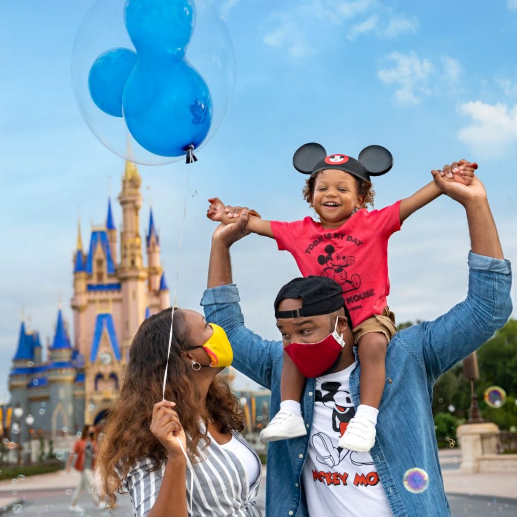 Família na Disney