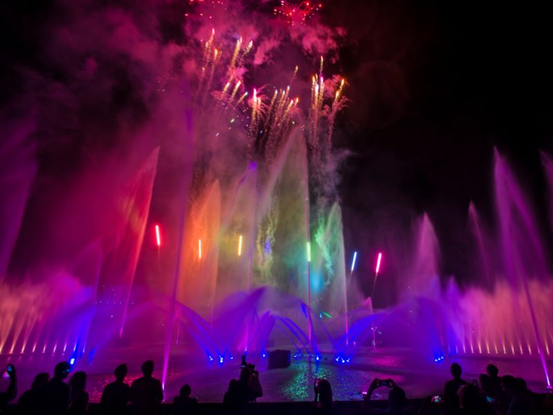 show de fogos SeaWorld