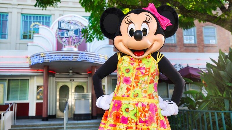 Mudança no almoço com personagens no Hollywood Studios © disney