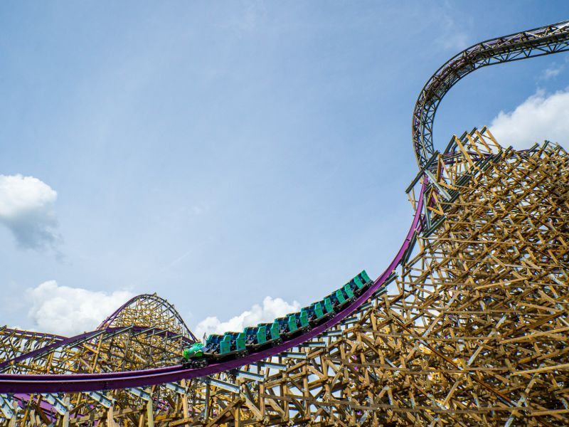 montanha-russa Busch Gardens