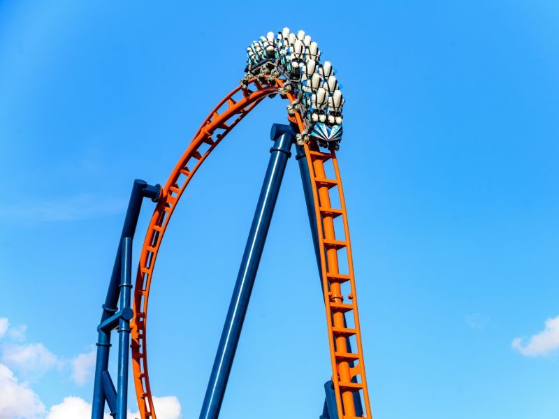 montanha-russa seaworld