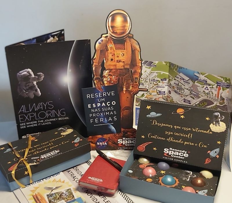 Presentes do evento do Kennedy Space Center