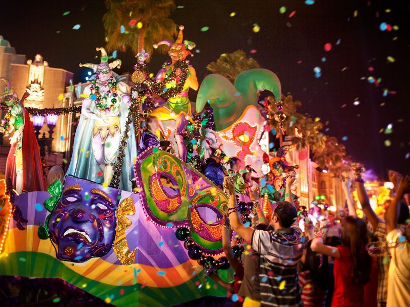 Desfle Mardi Gras