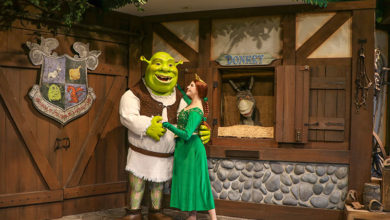 Foto de Onde encontrar o Shrek e o Burro na Universal?
