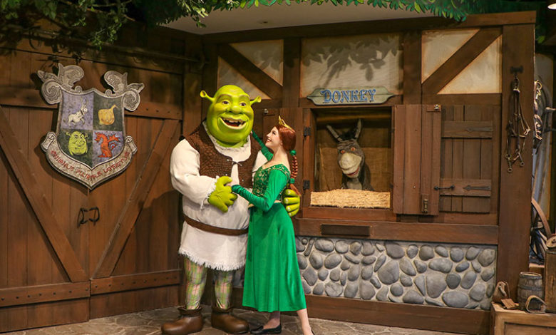 Onde encontrar o Shrek e o Burro na Universal? ©2022 universalorlandoresort