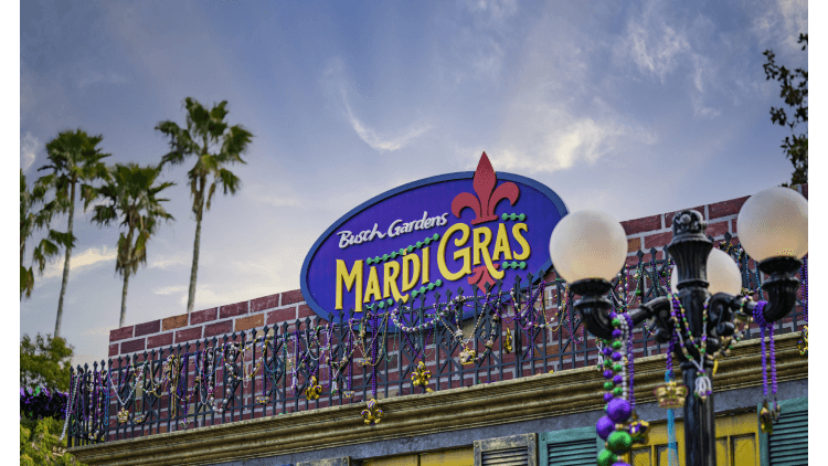 Mardi Gras 2024 Busch Gardens