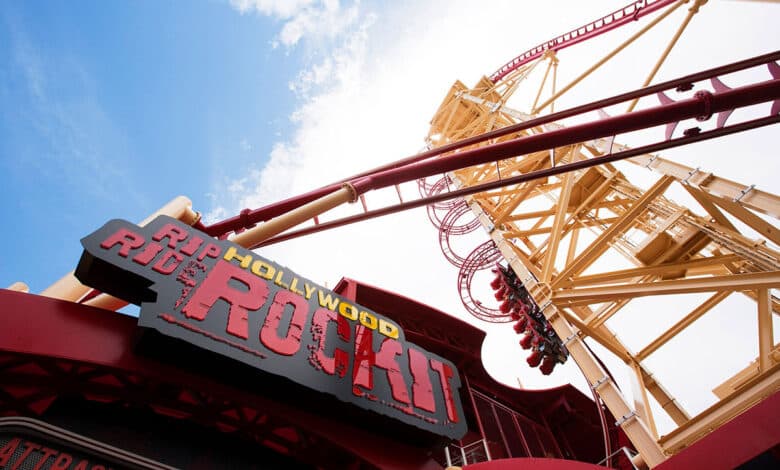 Hollywood Rip Ride Rockit vai fechar em 2025 © 2025 universal orlando resort