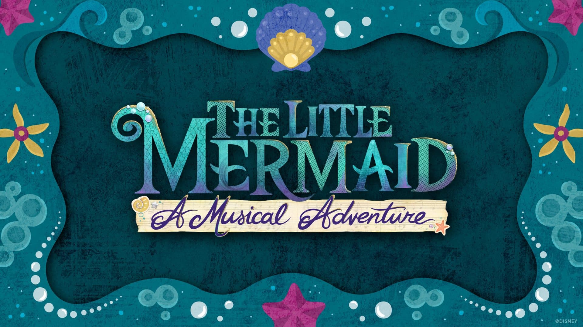 Novo show da Pequena Sereia, Ariel © disney