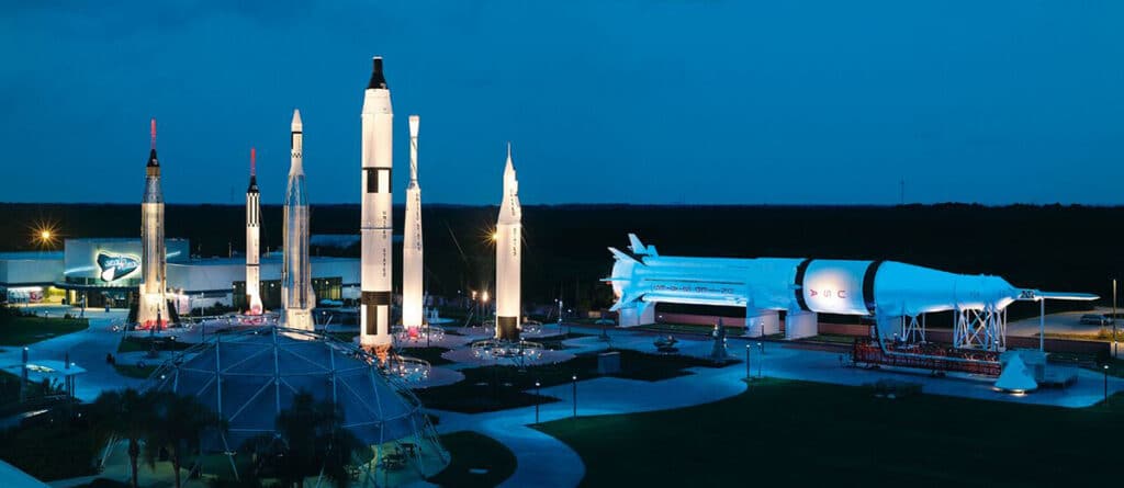 Rocket Garden © kennedy space center