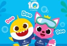 Foto de SeaWorld e Baby Shark juntos em novo clipe