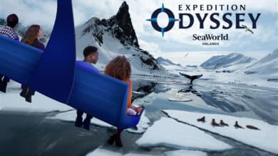 Foto de Expedition Odyssey está oficialmente aberta no SeaWorld Orlando