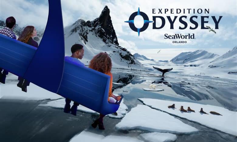 Expedition Odyssey está oficialmente aberta no SeaWorld Orlando © seaworld orlando